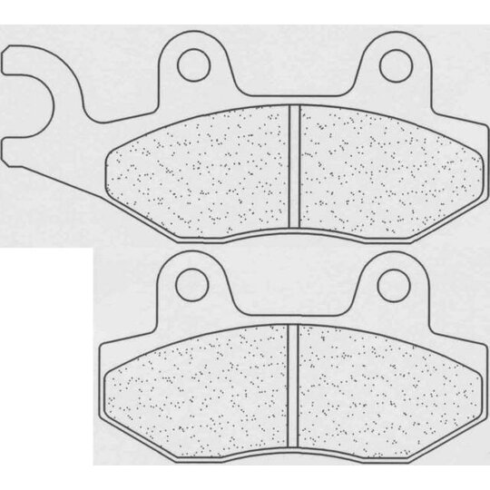 Brzdové obloženie CL BRAKES 2288 A3+