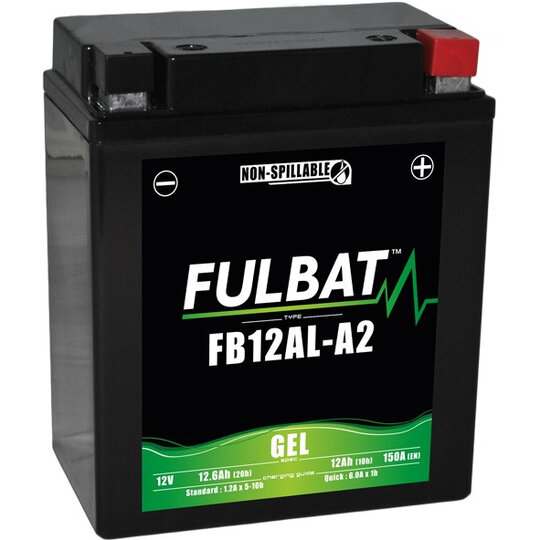 Gelový akumulátor FULBAT FB12AL-A2 GEL (YB12AL-A2 GEL)