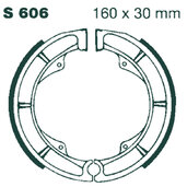 Brzdové čeľuste -sada EBC S606G drážkovaný