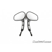 Zpätné zrkadlo CUSTOMACCES MISURI JR0017N čierna Pár