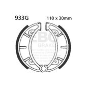 Brzdové čeľuste -sada EBC 933G drážkovaný