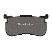 Brzdové obloženie EBC FA641/4V