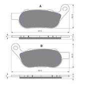Brzdové obloženie GOLDFREN 273 S3