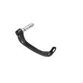 Lever guard ACCOSSATO with black eyelet and insert right, carbon