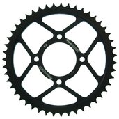 Reťazová rozeta SUPERSPROX RFE-810:47-BLK čierna 47T, 428