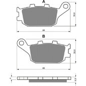 Brzdové obloženie GOLDFREN 021 S3
