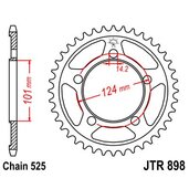 Reťazová rozeta JT JTR 898-41 41T, 525