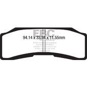 Brzdové obloženie EBC GPFAX646HH
