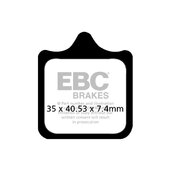 Brzdové obloženie EBC FA322/4HH