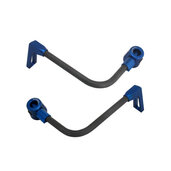 Lever guard ACCOSSATO with black hose and joint right + left , carbon