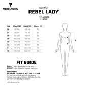 Rebelhorn - Bunda REBEL lady / black