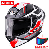 Kyt prilba r2r - parsec / white-red - parsec
