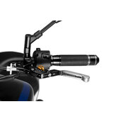 Páčka spojky bez adaptéra PUIG 3.0 24PNO výsuvné skladacie strieborno/zlatá