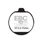 Brzdové obloženie EBC FA062