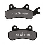 Brzdové obloženie EBC FA682R