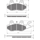 Brzdové obloženie GOLDFREN 427 S3