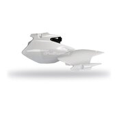 Bočné číslové tabuľky POLISPORT 8604300001 (pár) čierno/biela