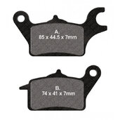 Brzdové obloženie EBC SFA625