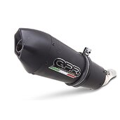 Slip-on exhaust GPR GPE ANN. D.90.GPAN.BLT Titanium Matte Black including removable db killer and link pipe