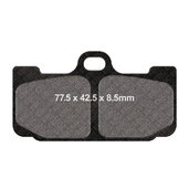 Brzdové obloženie EBC GPFAX295HH