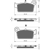 Brzdové obloženie GOLDFREN 346 S3