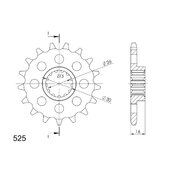 Reťazové koliečko SUPERSPROX CST-313:15 15T, 535