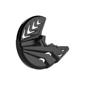 Kryt predného brzdového kotúča so spodným krytom vidlice POLISPORT PERFORMANCE čierno/čierna