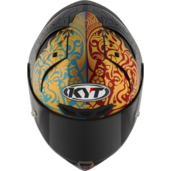 Kyt prilba - kx-1 race gp bastianini india replica 2023 - Y6KX0004-KYT KX-1 RACE GP BASTIANINI IDN REP.23 MATT WO SPONSOR E06-FIM (1) (Large)