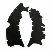 Rubber Frame Pads VIBRAM M7356N Off-Road čierna