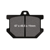 Brzdové obloženie EBC FA034