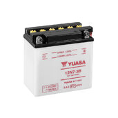 Conventional 12V battery with acid YUASA 12N7-3B