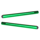 Clip-ons ACCOSSATO aluminium, 280mm without caps, Green
