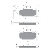 Brzdové obloženie GOLDFREN 295 S3