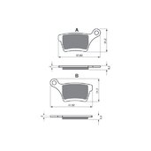 Brzdové obloženie GOLDFREN 400 AD