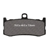 Brzdové obloženie EBC GPFAX491HH