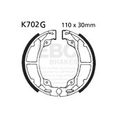 Brzdové čeľuste -sada EBC K702G drážkovaný