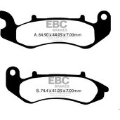 Brzdové obloženie EBC SFA707