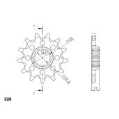 Reťazové koliečko SUPERSPROX CST-824:12 12T, 520