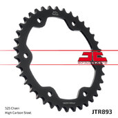 Reťazová rozeta JT JTR 893-38ZBK 38T, 525 Čierny zinok