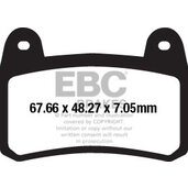 Brzdové obloženie EBC FA658HH