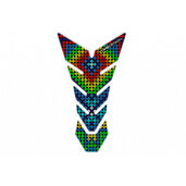 Tank pad PUIG COLOURY 3675R červené