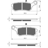 Brzdové obloženie GOLDFREN 319 AD