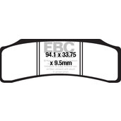Brzdové obloženie EBC GPFAX673HH