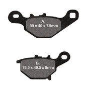 Brzdové obloženie EBC FA401R