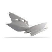 Bočné číslové tabuľky POLISPORT (pár) biela