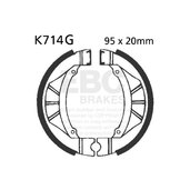 Brzdové čeľuste -sada EBC K714G drážkovaný
