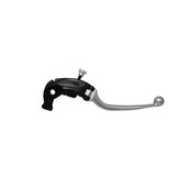 Adjustable folding lever ACCOSSATO aluminium, master cylinder strieborná