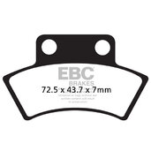 Brzdové obloženie EBC FA232TT