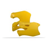 Spojler chladiča POLISPORT (pár) žltá