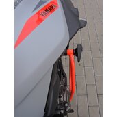 RDmoto padací rám - Yamaha MT07 červený SL01 /CF79R